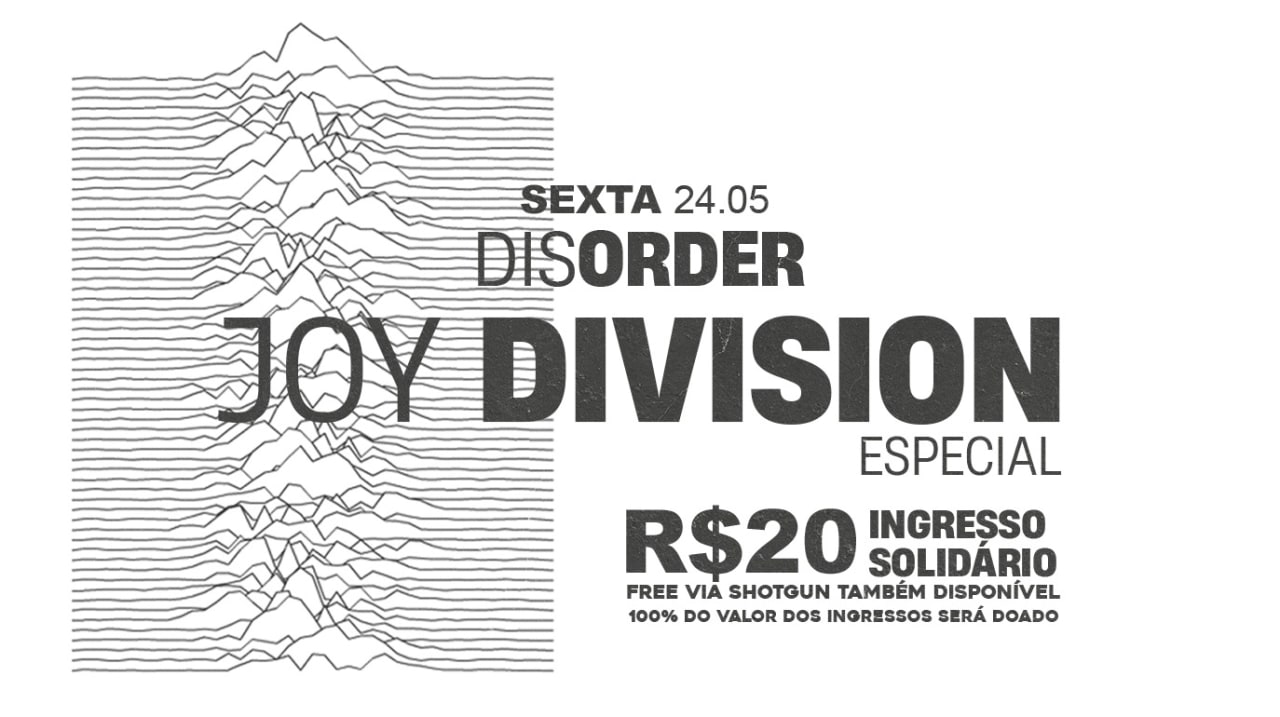 Disorder! (24.05) - sexta!