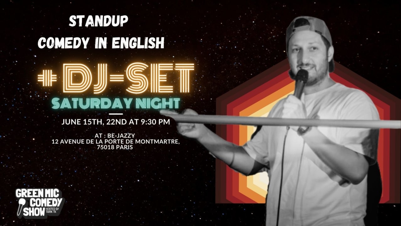 English Standup Comedy + DJ-set after-show #2