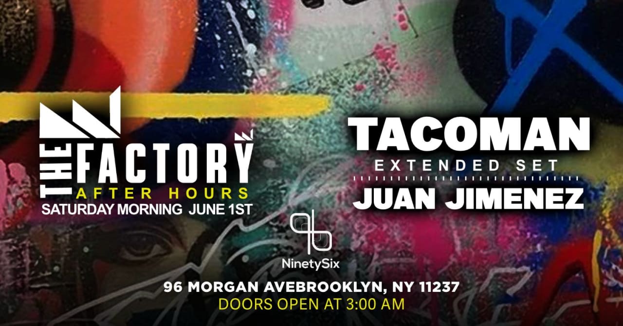 THE OFFICIAL BKLYN AFTER HOURS - TACOMAN - JUAN JIMENEZ