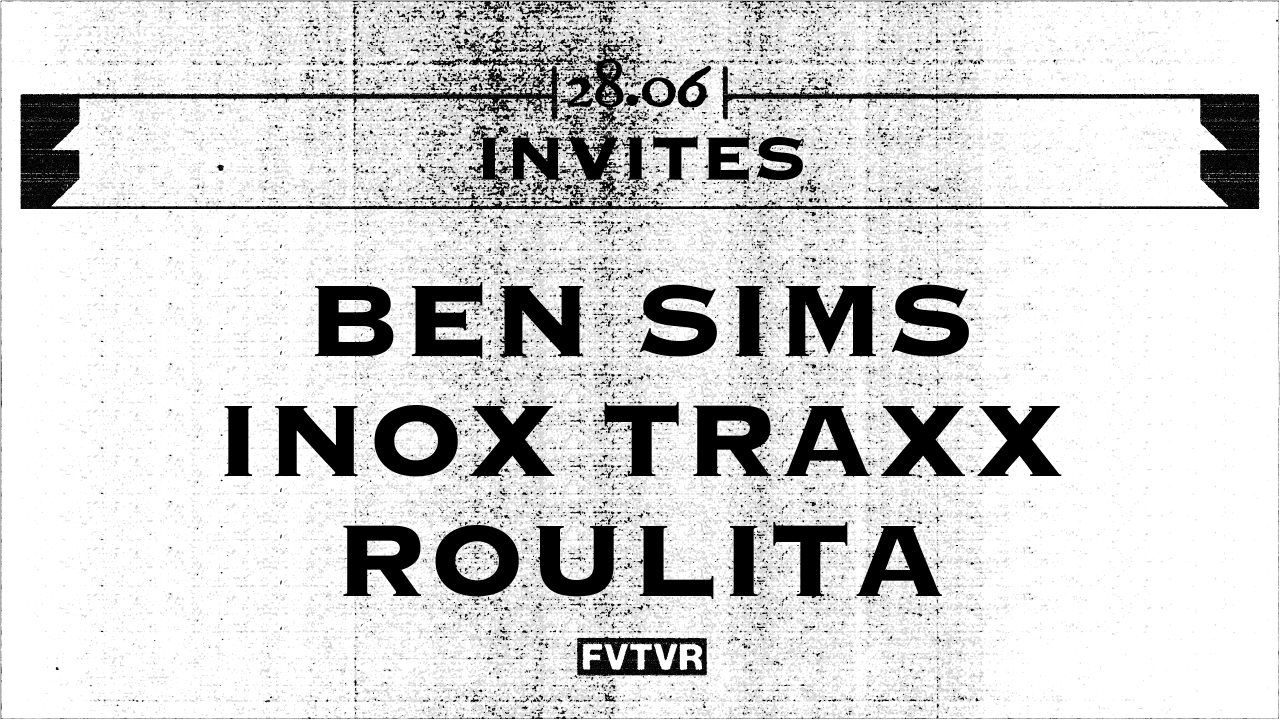 Ben Sims, Inox Traxx, Roulita