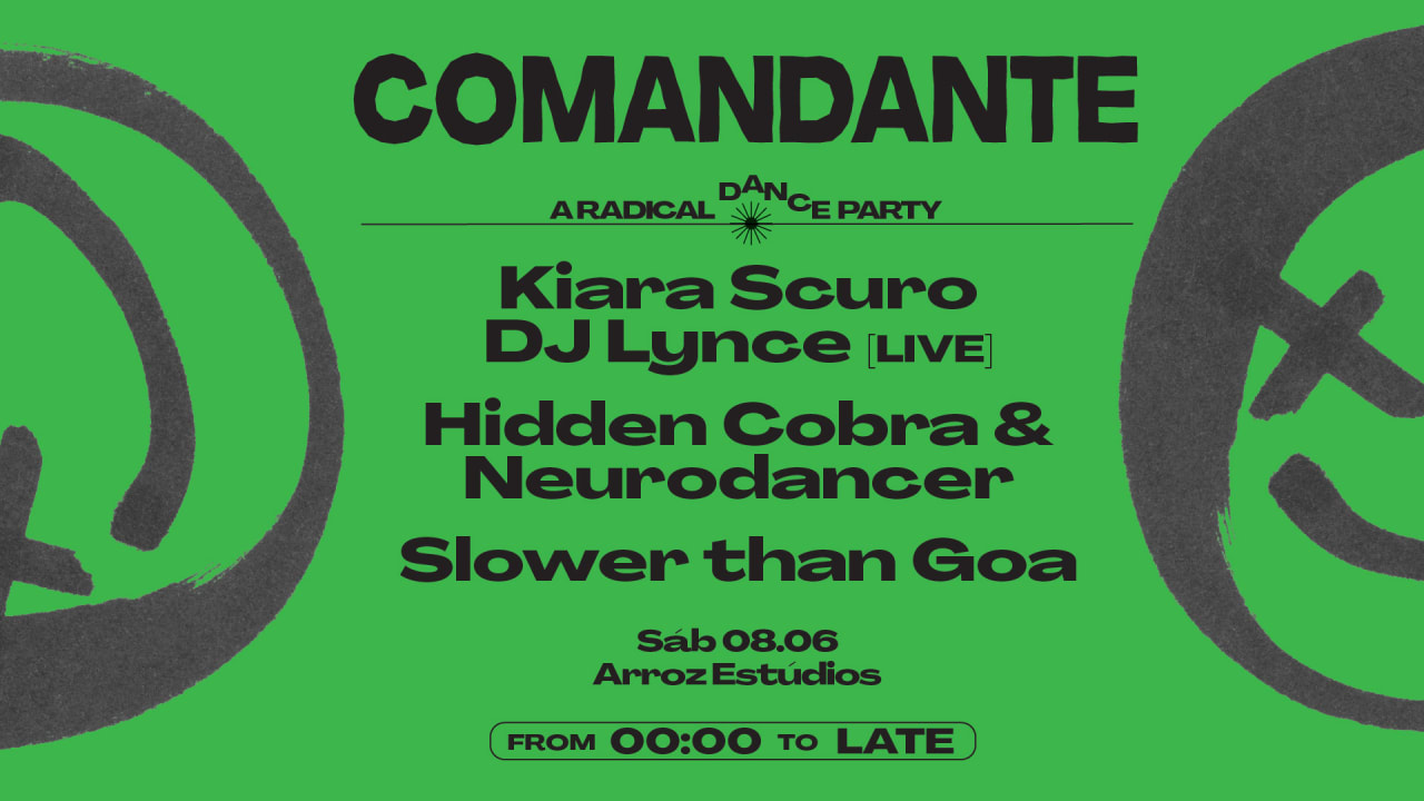 COMANDANTE [6hr warehouse party]