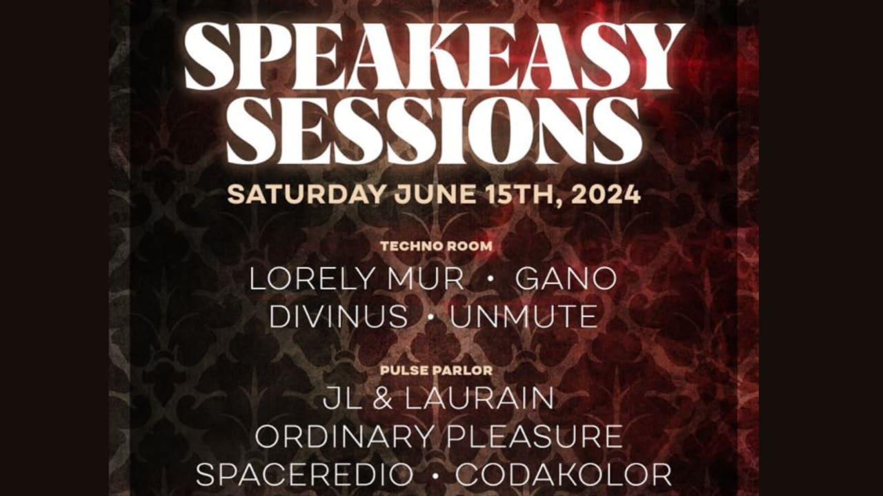 DENVER TECHNO PRESENTS: SPEAKEASY SESSIONS VOL.4