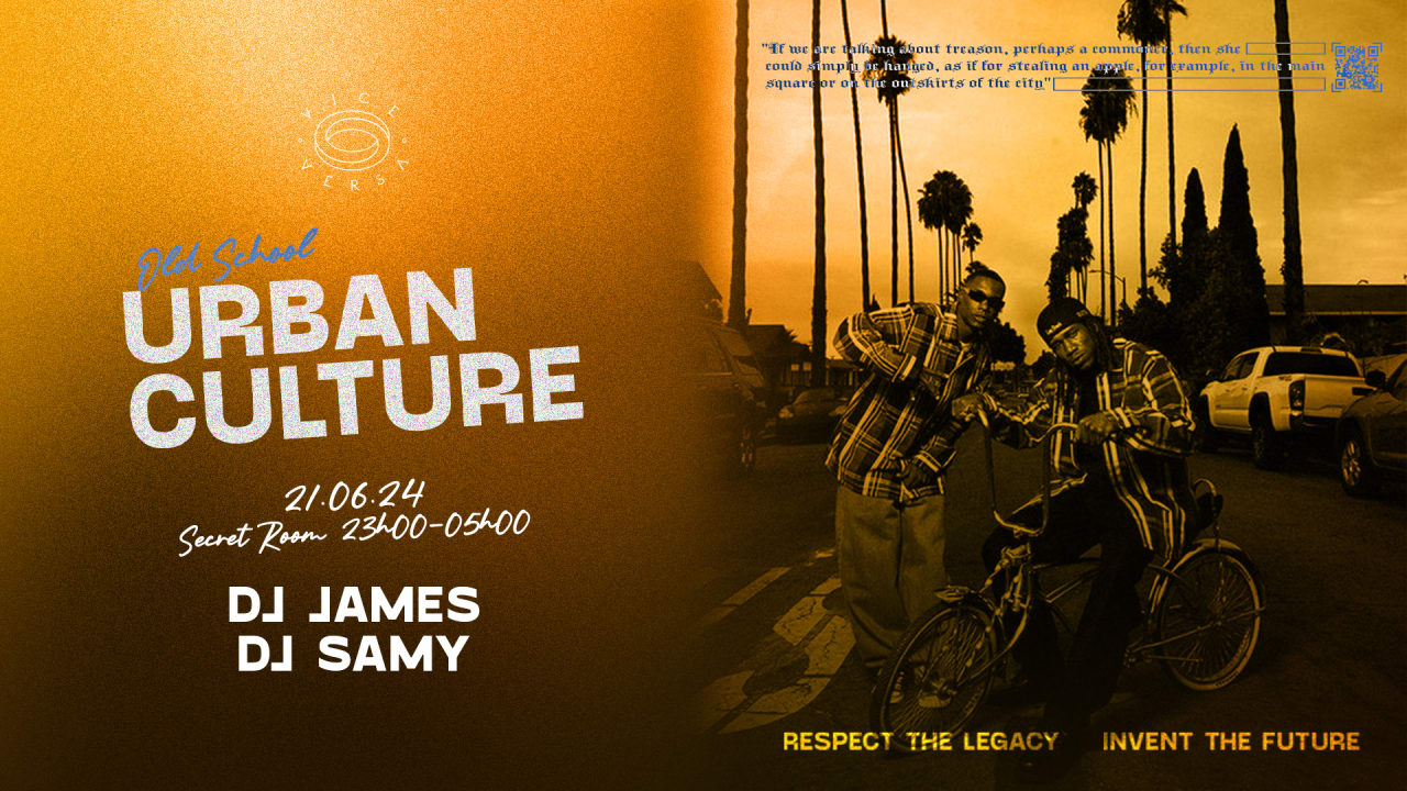 URBAN CULTURE : DJ JAMES & DJ SAMY