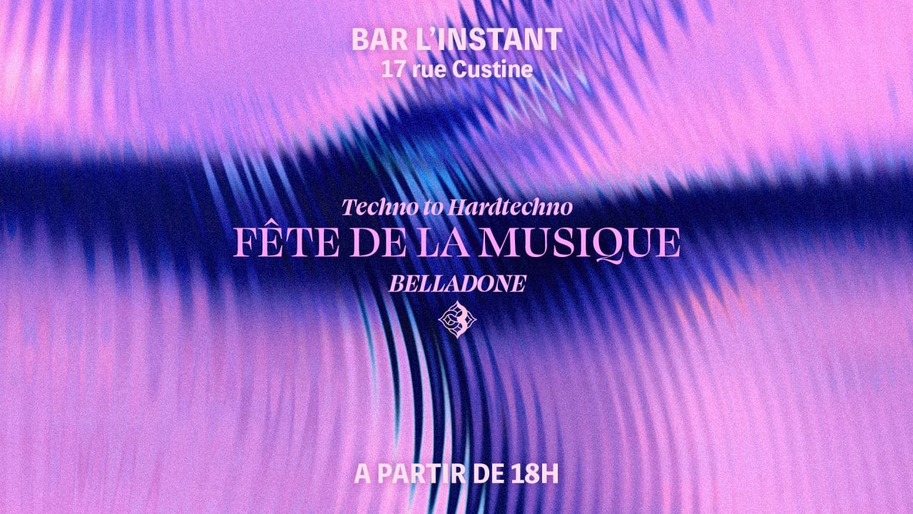 Fête De La Musique 24 - Techno & Hardtechno (18h/02h++)