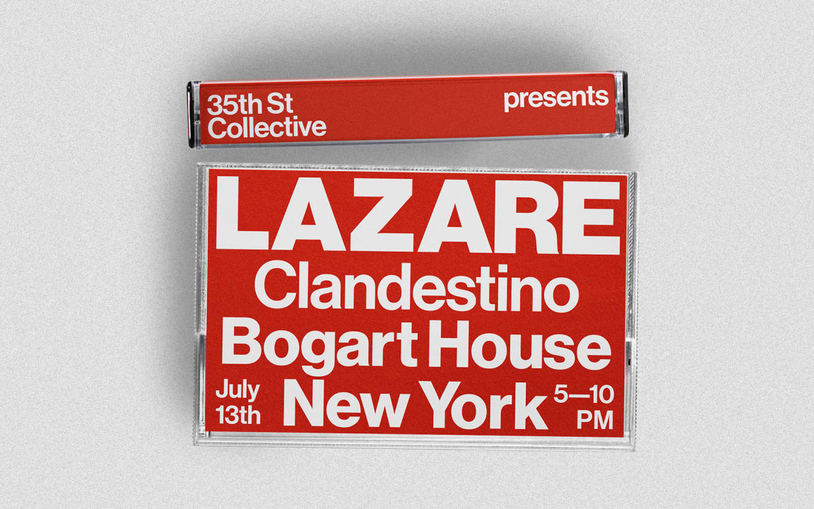 35th St Presents: Lazare