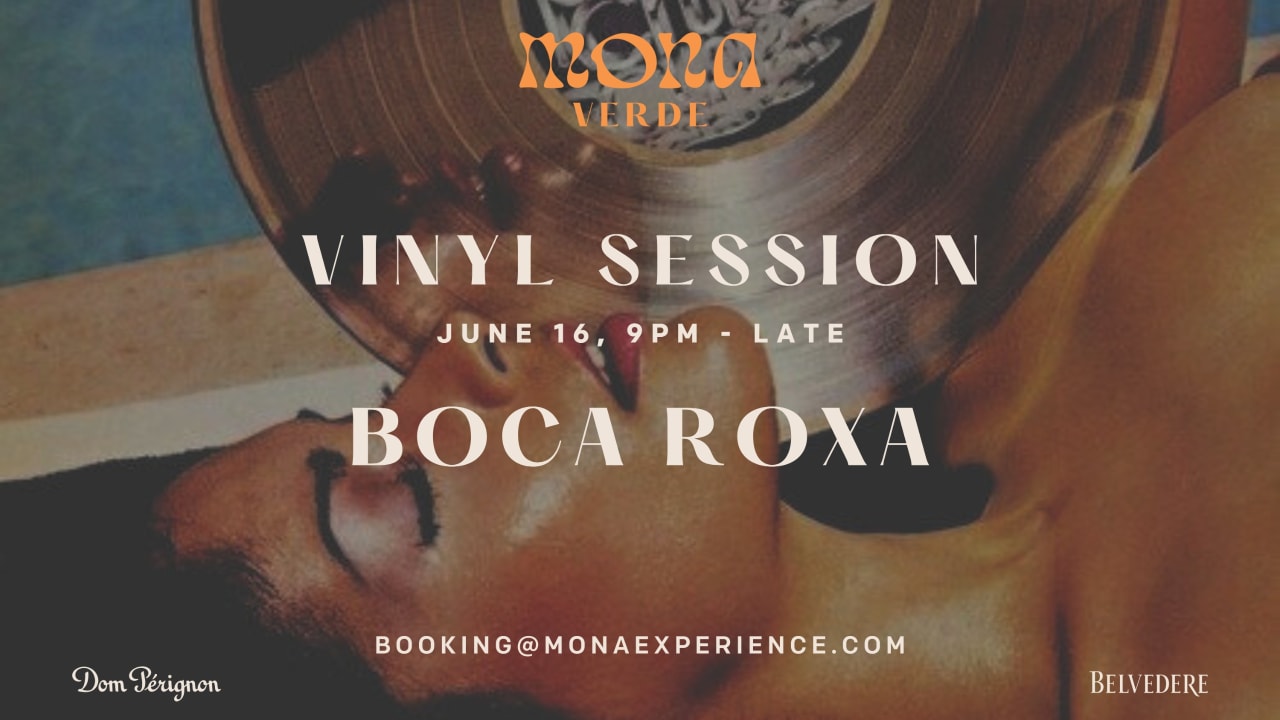 Mona vinyl session presents Boca Roxa