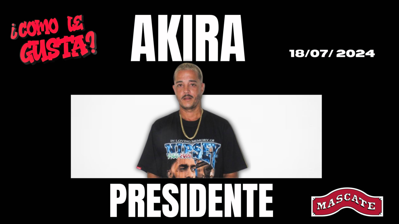 ¿COMO LE GUSTA? CONVIDA AKIRA PRESIDENTE (RJ)