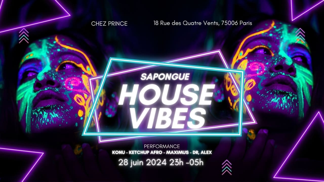 Sapongue House Vibe - Chez Prince (All Night Long)