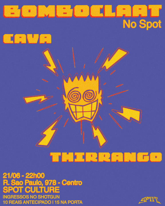 Bomboclaat! No Spot! 21/06