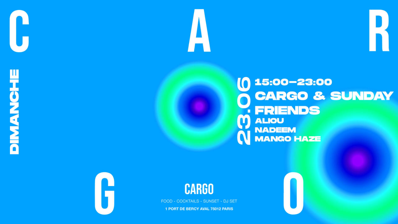 Cargo x Sunday Friends #3