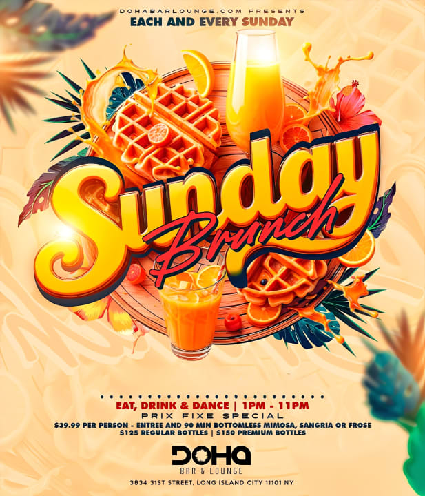 Sunday Funday at Doha Bar Lounge: