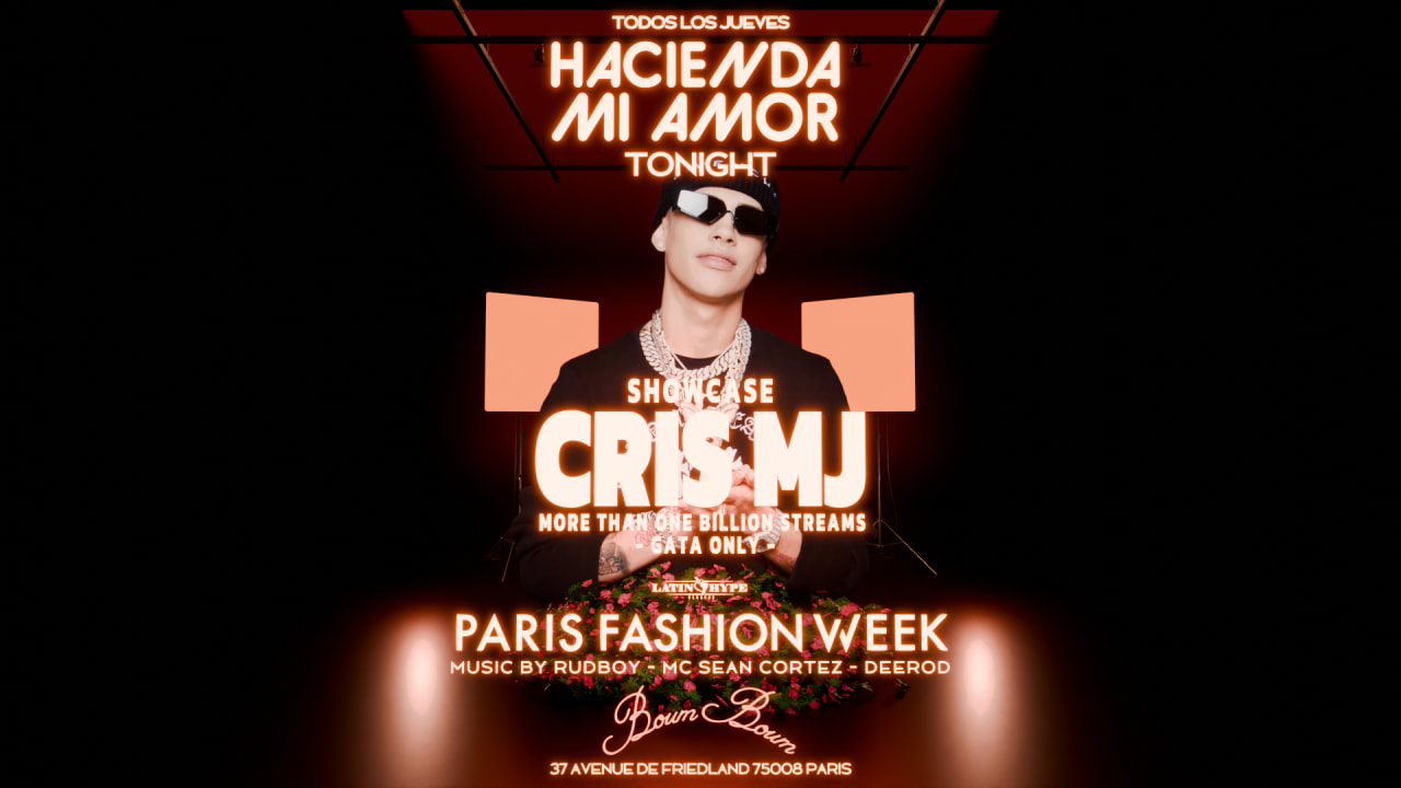 HACIENDA - SHOWCASE CRIS MJ - PARIS FASHION WEEK