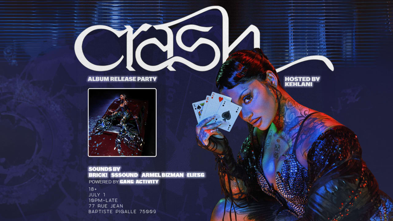 Kehlani CRASH PARIS Album Release Party