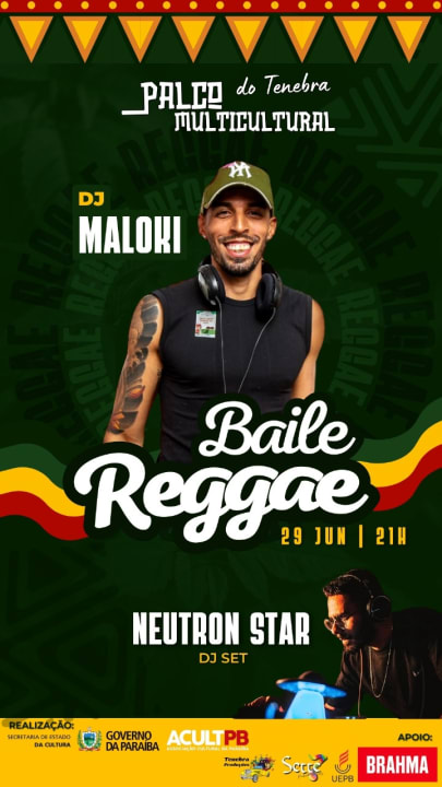 Baile Reggae - Palco Multicultural do Tenebra