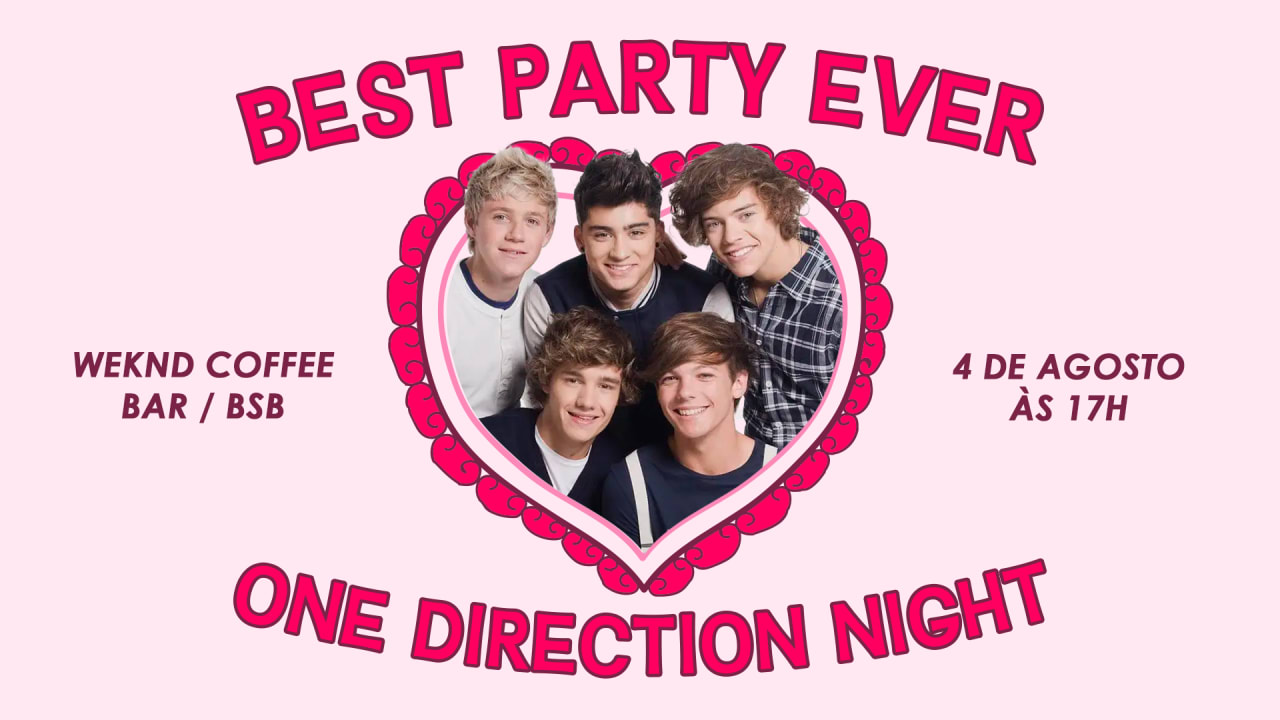 Best Party Ever: One Direction Night no weknd