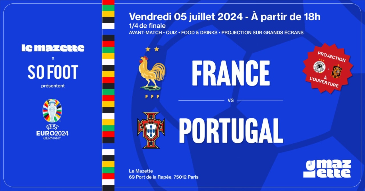 So Foot : France - Portugal (+ Allemagne/Espagne)