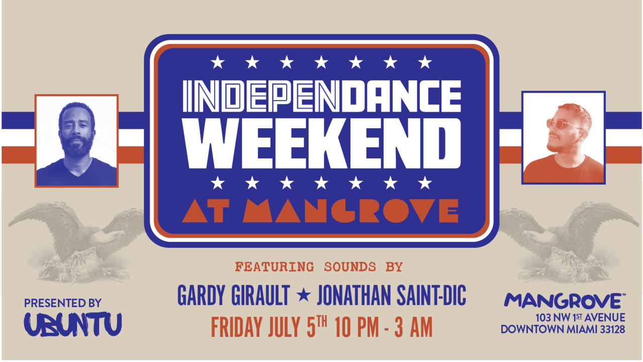 IndepenDANCE Friday at Mangrove