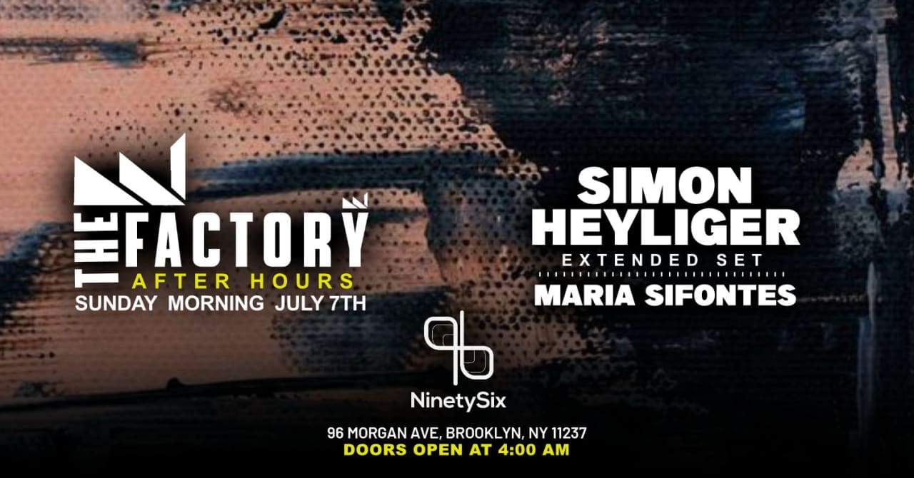 THE OFFICIAL BKLYN AFTER HOURS - SIMON HEYLIGER - MARIA S