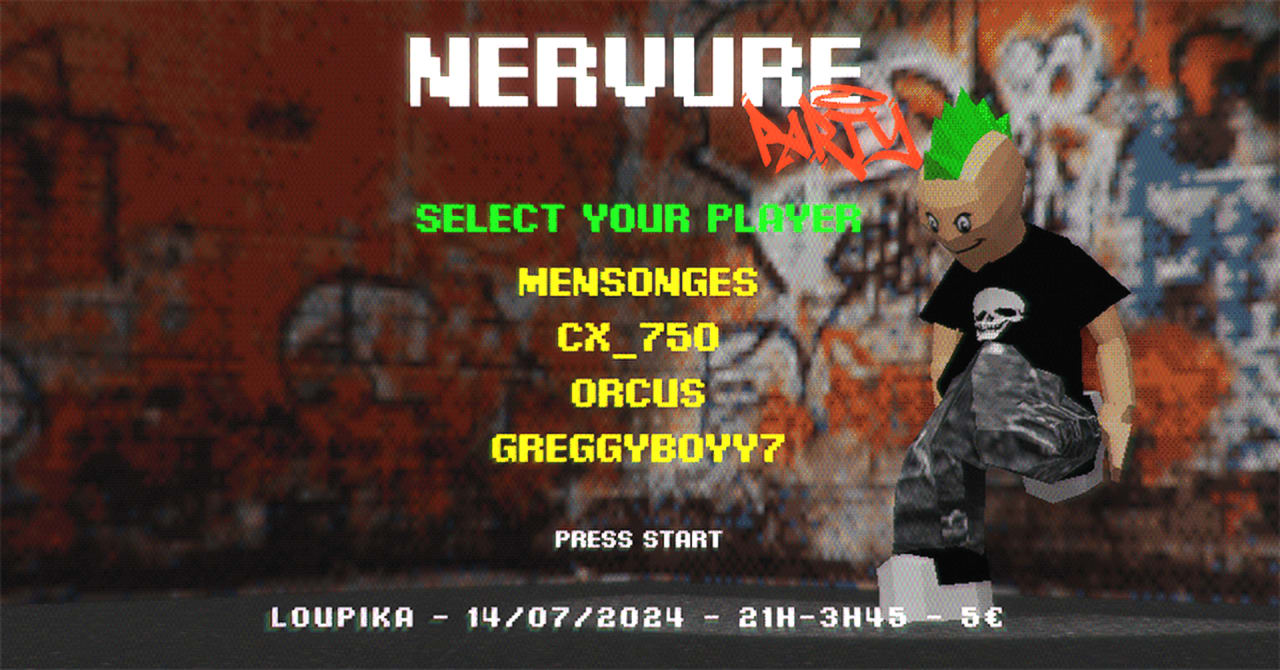 NERVURE PARTY @Loupika