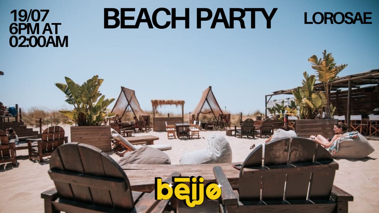 Beach Party 19/07