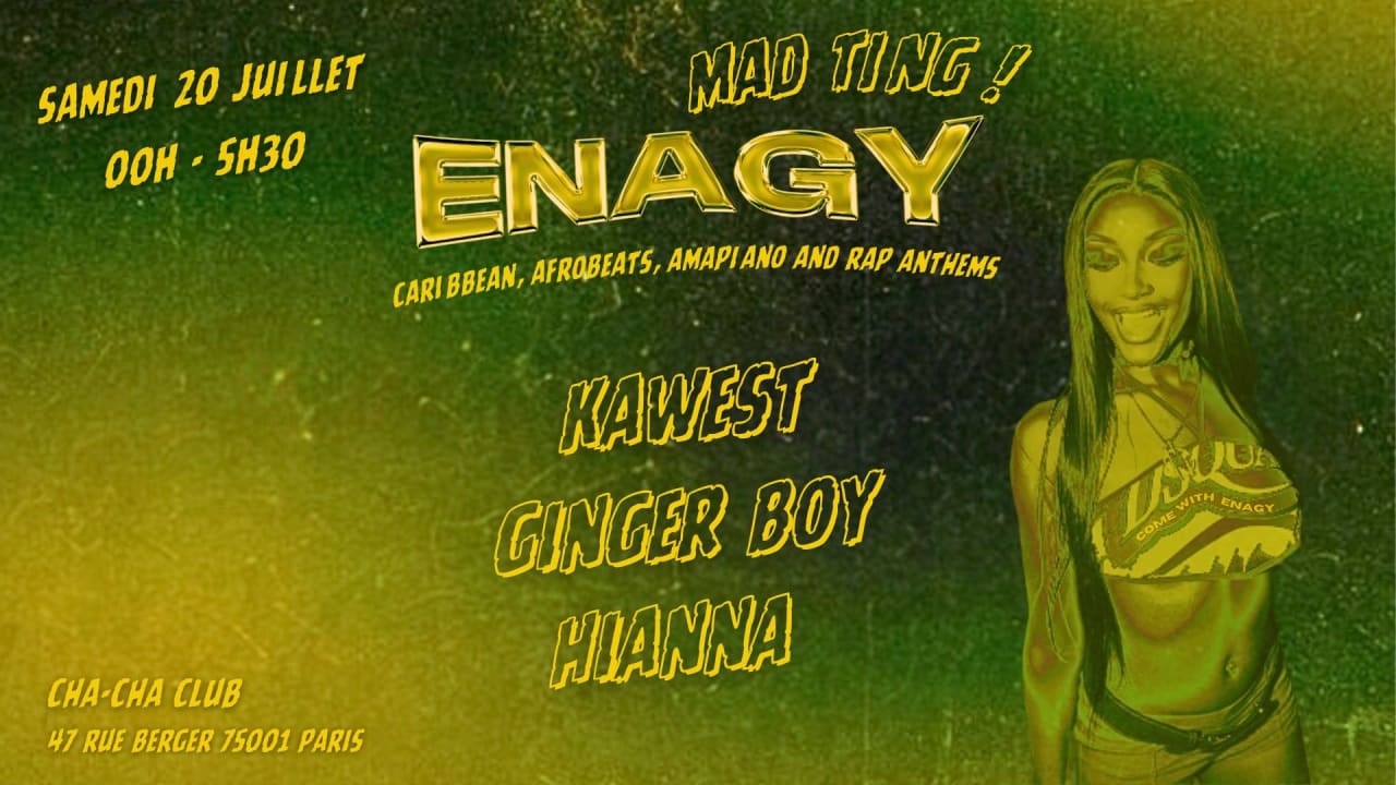 ENAGY MAD TING