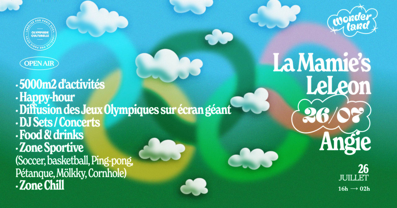 Wonderland Lance Son Olympiade Culturelle W/ La Mamie'S