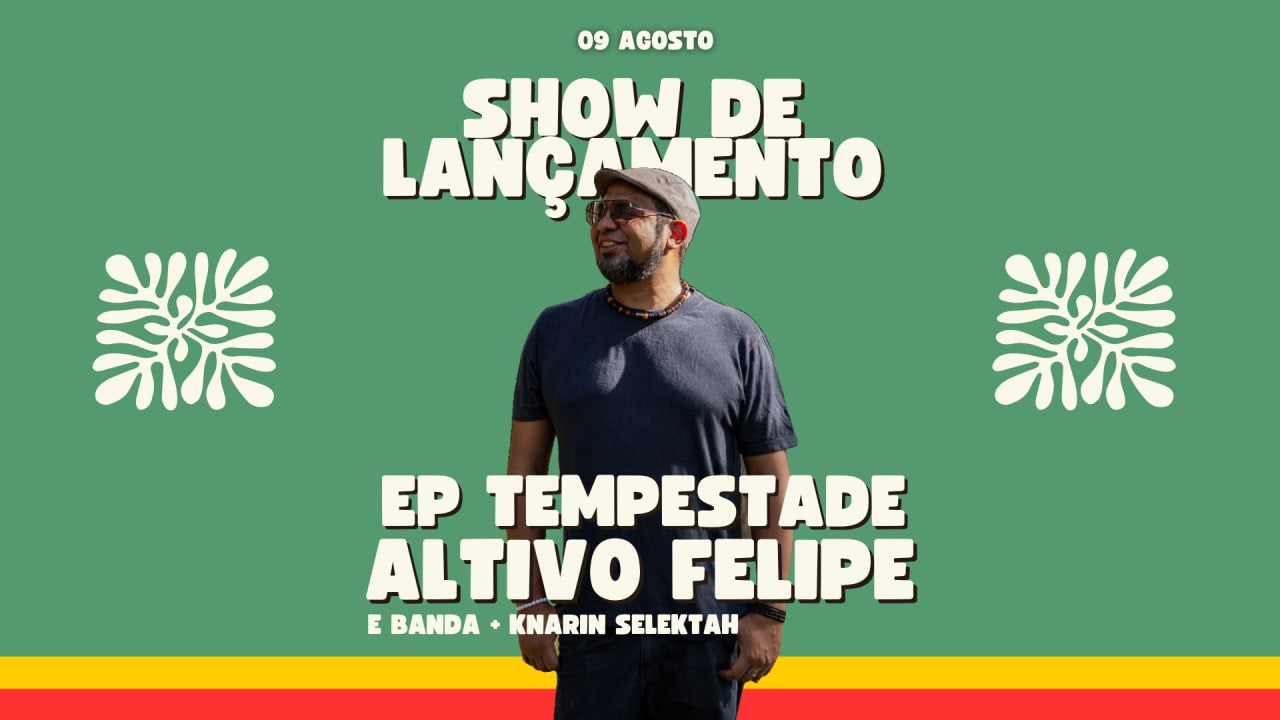 LANÇAMENTO EP TEMPESTADE / NOITE REGGAE