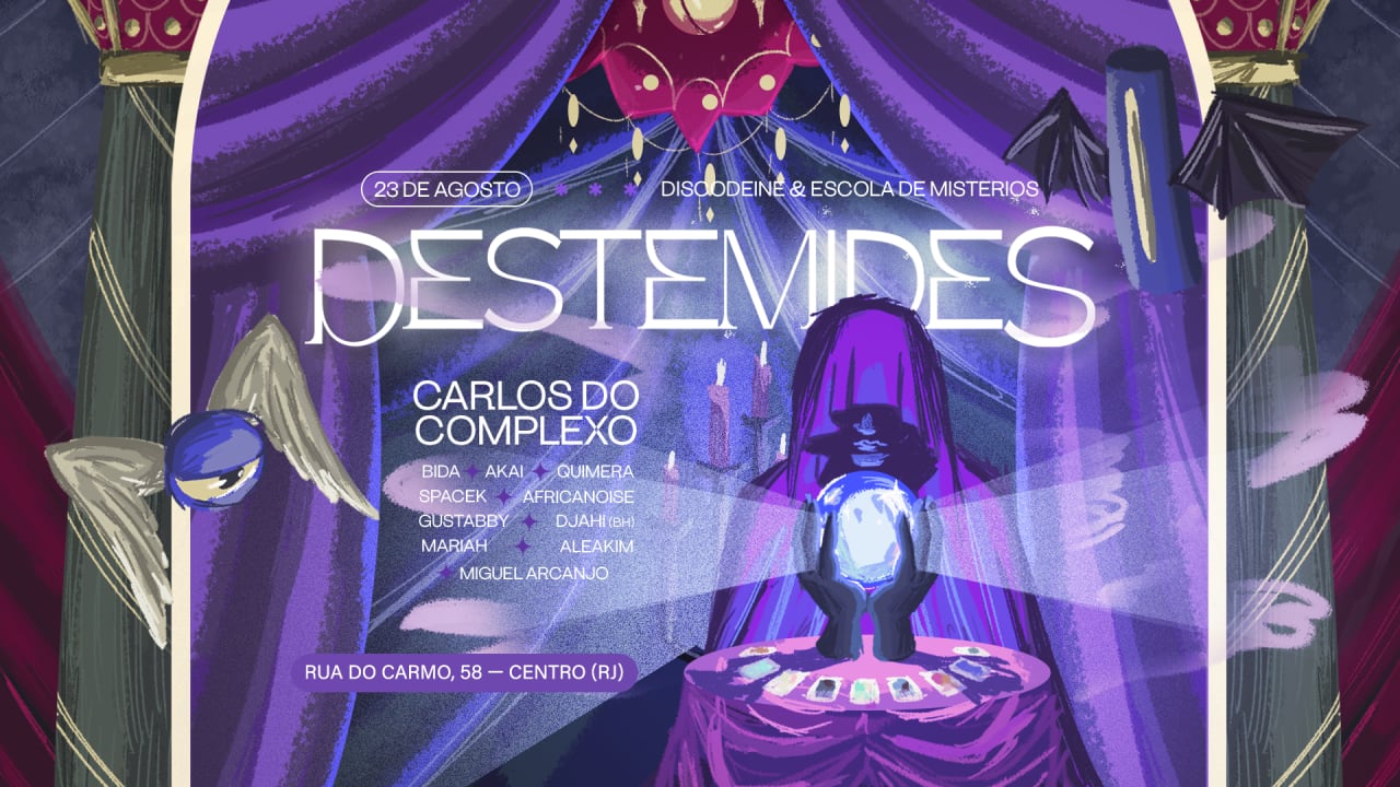 DISCODEINE + ESCOLA DE MISTÉRIOS: DESTEMIDES