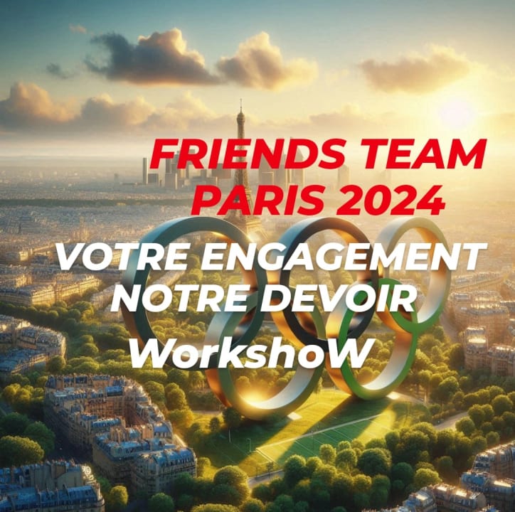 Friends Team Paris2024 At Workshow