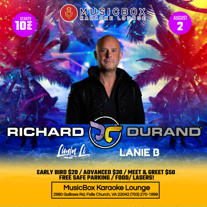 Richard Durand at MusicBox Karaoke Lounge