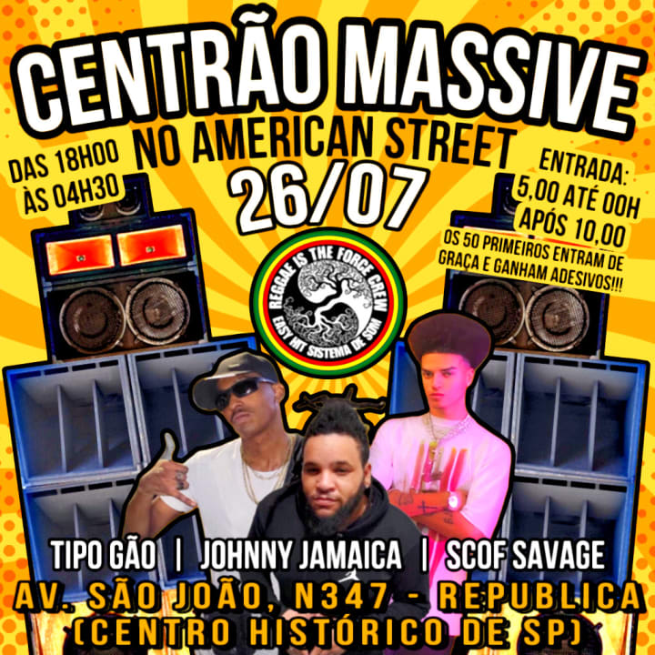 Centrão Massive 26/07