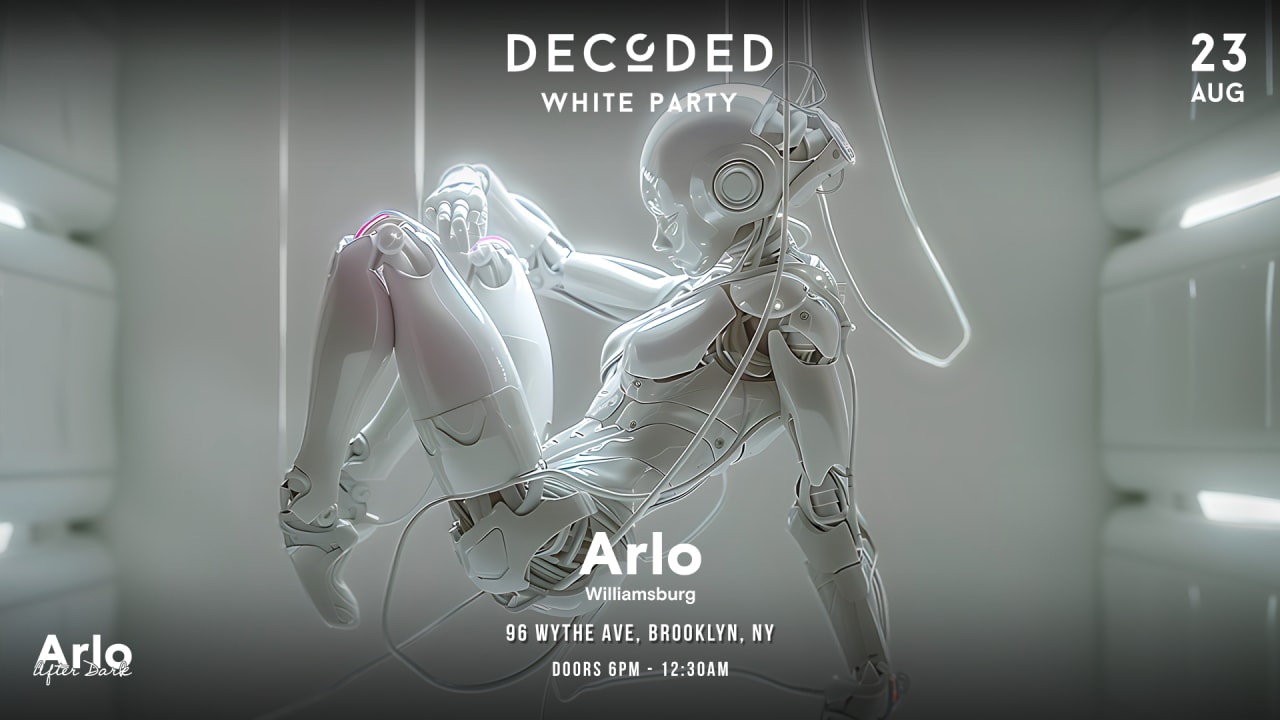 Decoded White Party @ Arlo Williamsburg