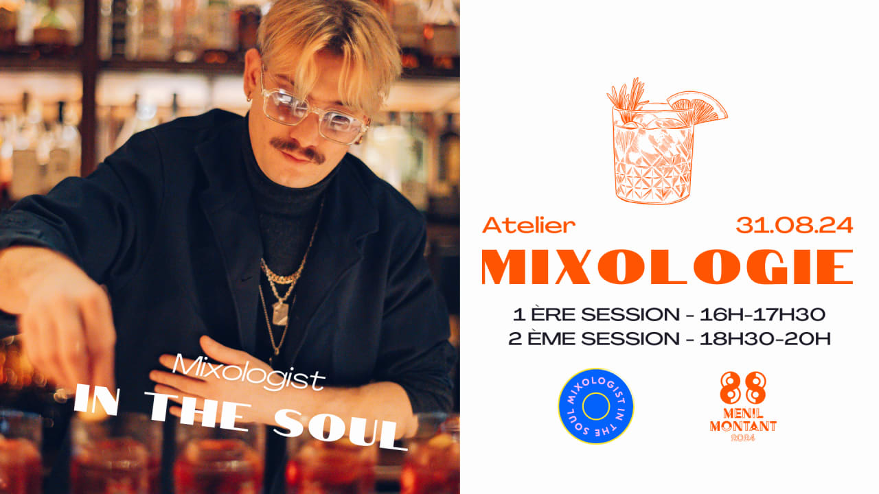 Cocktail Workshop By Mixologist In The Soul ! 🍸