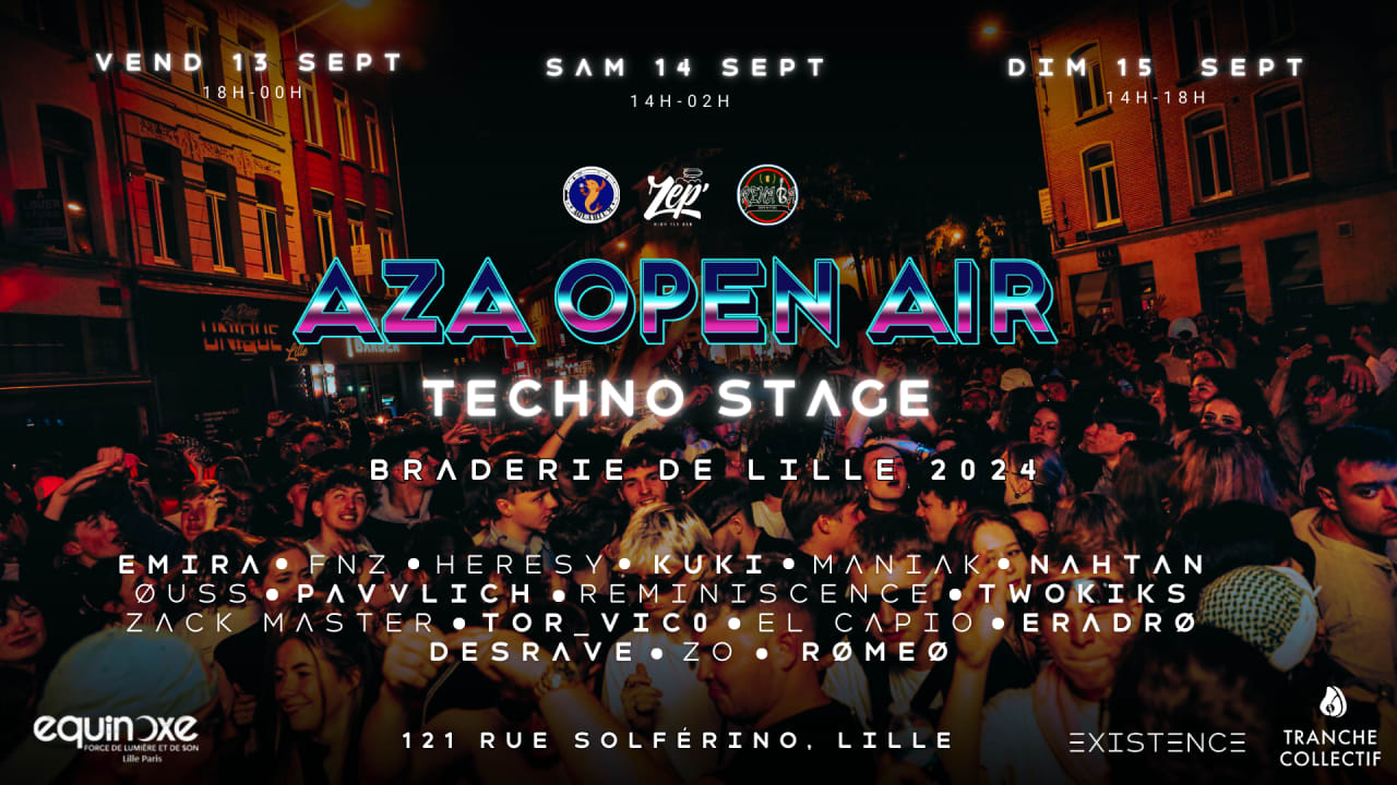 Aza Open Air - Braderie De Lille