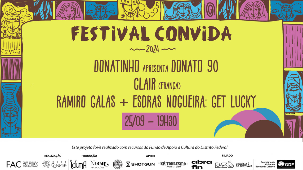 25/09 Festival Convida - Donatinho Apresenta Donato 90