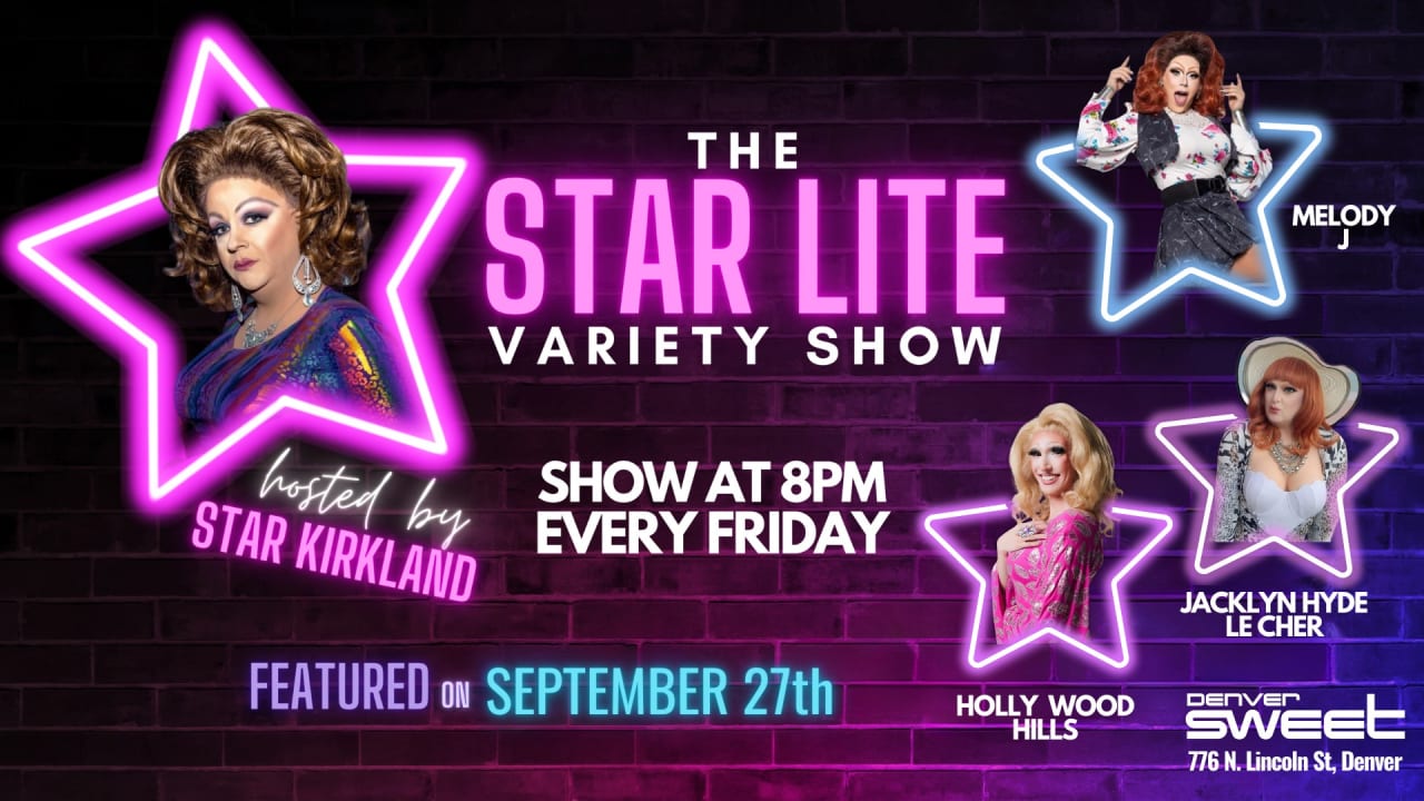 Star Lite Variety (Drag) Show (No Cover) 9/27