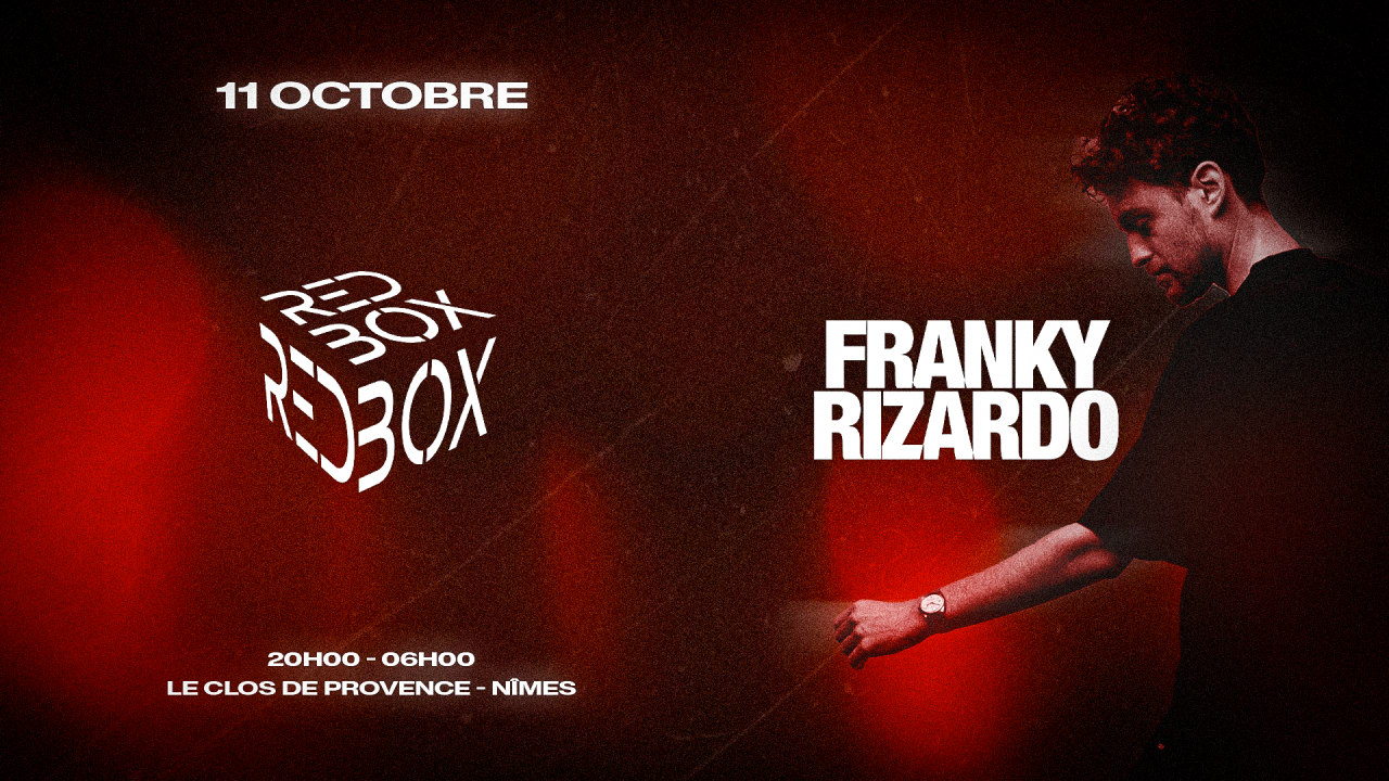 Redbox - Franky Rizardo - Le Clos De Provence - 11 Octobre