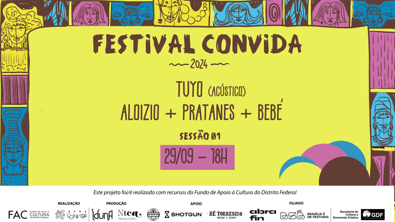 29/09 Festival Convida (Sessão 1) - Tuyo Acústico