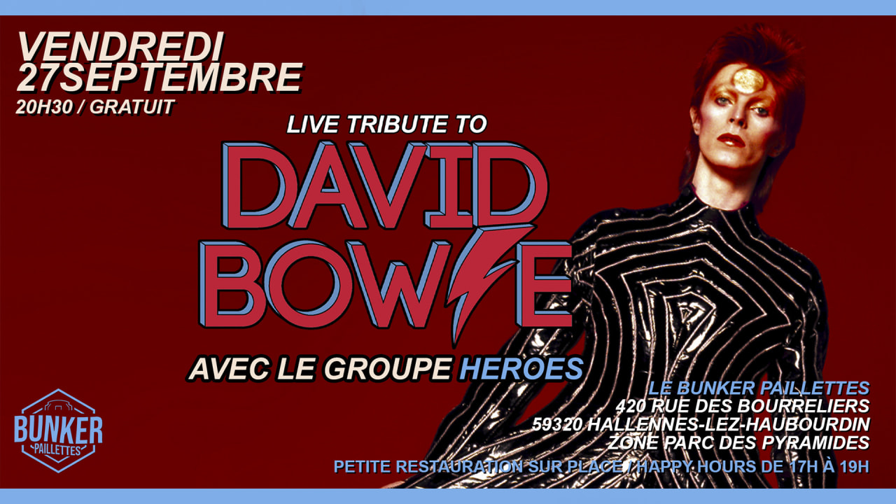 Tribute To David Bowie - Avec "Heroes"