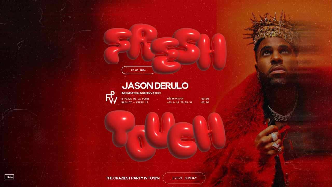 Fresh Touch I Pfw - Jason Derulo I Sept. 22nd