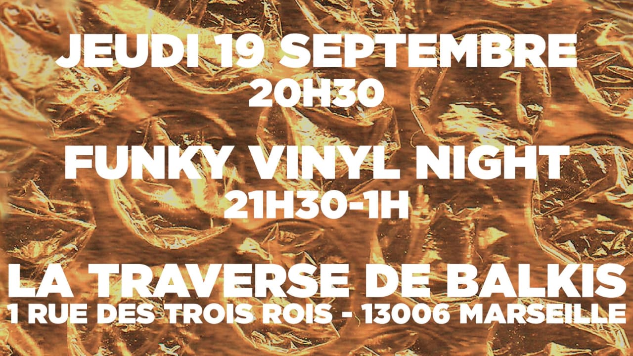 Funky Vinyl Night (Leupé B2b Zouz)