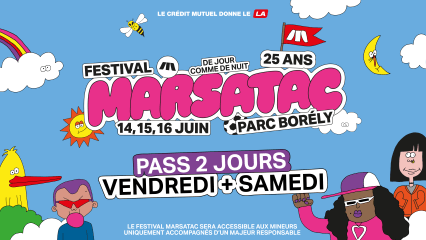 Pass 2 jours - vendredi et samedi