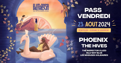 LES PASS VENDREDI AVEC :  PHOENIX, THE HIVES, THE INSCPECTOR CLUZO, SILLY BOY BLUE...