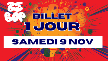 Billet 1 jour - Sam 9 nov - Luther - Peet - Danakil - Trinix - Poundo - Linf -