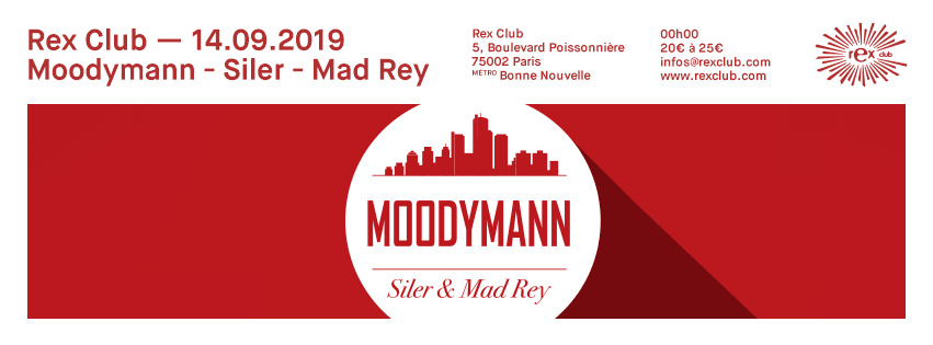 Rex Club presente: Moodymann, Siler, Mad Rey cover