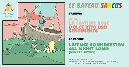 Le Bateau Sarcus à la Rotonde Stalingrad cover