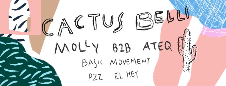 Cactus Belli - Molly B2B Ateq, Basic Movement, El Hey & P2Z cover