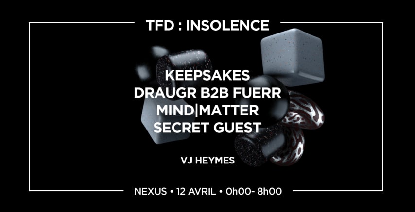 TFD : Insolence  cover