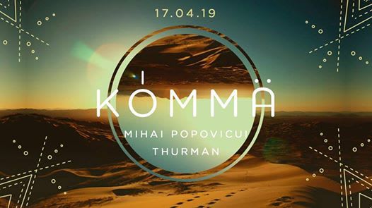 KÖMMA w/ Mihai Popoviciu (Cyclic Records) & Thurman cover