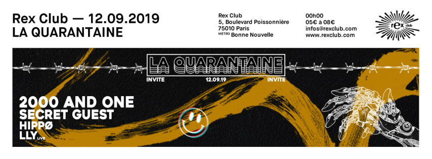 La Quarantaine Invite: 2000 and One, Hippø, LLY Live cover